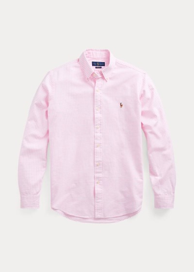 Polo Ralph Lauren Classic Fit Gingham Skjorter Herre Danmark (FKORB5970)